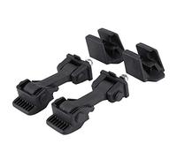 Jeffergarden Hood Latch Catch Bracket Set, ABS Hood Latch Replacement Parts with Lower Latches and Upper Catch Brackets, Fits for JK 2007 2016 for Repair and Daily Driving
