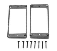 Jeffergarden Humbucker Pickup Ring, Metal Replacement Mounting Frame for LP Electric Guitar, Enhances Sound Quality and Aesthetic Appeal, Compatible with LP and SG Models