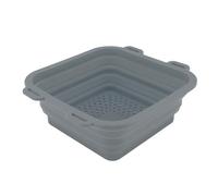 Jeffergarden Ice Pool Bathtub Bucket, Efficient Cooling Tilicon -isbad -Bathtub Bucket Compact Improved Health for At Home (Gray)