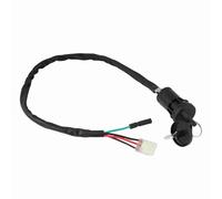 Jeffergarden Ignition Key Switch TRX400EX, Mechanical Start System with Dual Operation Types for Off-Road Vehicles, Complete Electrical Control, Black Color, ATV Compatible