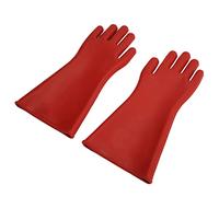 Jeffergarden Insulating Electrical Gloves, Rubber Insulated Safety Gloves Class 1 for Electricians, High Voltage Protection Up to 10000V, Ideal for Linemen and Electrical Work