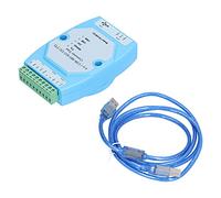 Jeffergarden Isolated 6 in 1 Serial Port Module, ABS, USB to RS232 RS485 RS422 TTL Converter, 1kV Isolation for Industrial Use