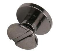 Jeffergarden Leather Craft Rivets Brass Stud Screw Flat Head 6.5mm 50 Sets in 4 Colors for Bags Shoes Hats Belts Clothing, Decorative Leather Fasteners for Crafters (Copper 3)