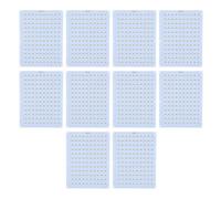 Jeffergarden Lithophane LED Backlight Board Kit 10PCS Warm Light Panels with Cables, PCB Backlight for Lab P1 X1 A1 Series 3D Printers to Create Glowing 3D Art and Home Decor