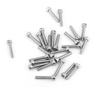 Jeffergarden M3-M8 Hex Socket Screws Stainless Steel Set, High Strength Fasteners with Nuts and Washers for Industrial and Home Use (M3 300Pcs)