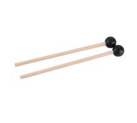 Jeffergarden Mallets Percussion Instrument, Soft Rubber Mallets for Tongue Steel Drum and Xylophone, Balanced Design for Musicians, Warm Tone and Easy Grip, 300mm Length