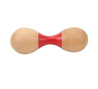 Jeffergarden Maraca Sand Hammer Music Percussion Instrument Maracas Hand Shaker Premium Design Beech Wood Easy to Play for All Ages Wide Application with Ergonomic Curved Handle for Parties