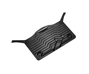 Jeffergarden Mini Desktop Music Stand with Reading Cookbook Tablet Stand Portable Foldable Book Holder Black for Smartphone