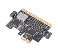 Jeffergarden Motherboard Diagnostic Card LPC Debug Analyzer with LED Indicators, PCB Portable Troubleshooting Tool for PC Technicians and Hardware Engineers, Identifies CPU, DRAM, VGA