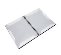 Jeffergarden Music Score Folder Plastic Spiral Binding Sheet Music Organizer 20 Sheet Capacity 4 Page Expandable A4 12.6 X 9.4in for Piano Choir Band School Office Home (FB-02)