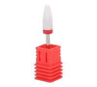 Jeffergarden Nail Drill Bit, Ceramic Electric Reshape Tool, Corn Head Shape Nail Grinder for Polishing and Cleaning (#4)