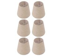 Jeffergarden On Linen Fabric Small Lamp Shade E14 Bulb Classic Design for Home Lighting Bedroom and Hotel Study