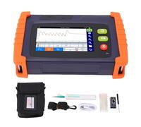 Jeffergarden OTDR Optical Fiber Tester 4.3 Inch Touch Screen Fiber Network Tester 1m Blind Zone Dynamic Optical Time Domain Reflectometer