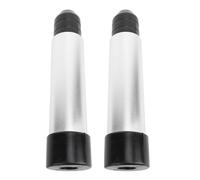 Jeffergarden Outboard Transom Saver, Aluminum Alloy Boat Motor Support with Rubber Pads, Protects Steering Cables and Hydraulics, Easy Install for Trailering 150 to 300 Outboards (Silver)