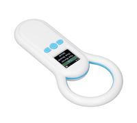 Jeffergarden Pet ID Scanner, Handheld Microchip Reader 134.2Khz, 1.44 Inch Screen, 500 Records Capacity for Dogs Cats and Pigs Management