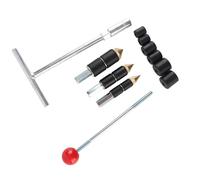 Jeffergarden Pipe Water Stopper Tool, Stainless Steel Multifunctional Hot Melt Stop Pin with T Wrench, Emergency Solution for Walls and Pipes