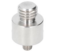 Jeffergarden Prism Adapter Adapter Total Station Prism M8 to 5/8-11 Interface Stainless Steel for RTK GPS Measurement with Stable Secure Connection for Land Surveying