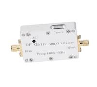 Jeffergarden RF Gain Amplifier 10MHz-6GHz Aluminum Alloy Low Noise 10dB Module for 433MHz 1.2GHz 2.4GHz Communication Systems