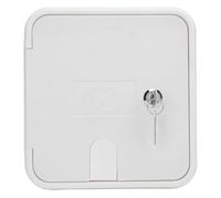 Jeffergarden RV Cord Cover Electrical RV Cable Pass Through Access Door Plug Cover with 2 Keys