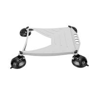 Jeffergarden Satellite Car Mount, 2 in 1 Silicone Tool Free Kit | Silicone Suction Cup Kit, Protective Case, Four Hooks, Window and RV Use, Smooth Surface Setup, Temporary Use