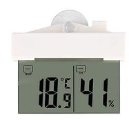 Jeffergarden Self Adhesive Thermometer Hygrometer with Suction Cup