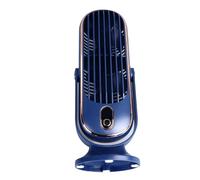 Jeffergarden Small Fan USB Portable Mini Tower Fan 5 Speed Quiet Oscillation for Office Home Blue