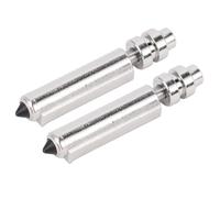 Jeffergarden Stainless Steel Hotend Nozzles for X, Proof One Piece Design with Enhanced Cooling Block, 0.2mm Nozzle Size for High Speed Printing
