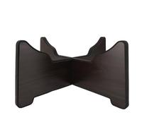 Jeffergarden Steel Tongue Drum Stand, Support Holder Hand Pan Display Rack, Portable Drum Bracket for Handpan Musical Instrument, Foldable Detachable Stand with Rosewood and Sponge, Wide