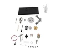 Jeffergarden Stirling Engine Model Kit, Metal Cylinder and Piston, LED Light Power Generator for Classroom Teaching and Laboratory Experiment