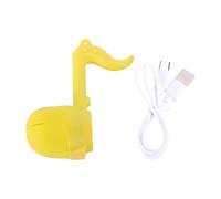 Jeffergarden Tadpole Shape Electronic Music Instrument, Rechargeable Portable Synthesizer for Kids with Adjustable Volume and Tone, for Musical Learning and Fun (Yellow)
