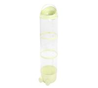 Jeffergarden Toy Storage Tube, Clear Plastic, Large Capacity Vertical Plush Doll Organizer for Playroom Bedroom (Green)