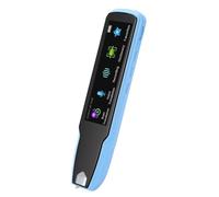 Jeffergarden Translation Pen Portable Language Translator Pen with Online Offline Text Scan Translation Recording Function 1050mAh for Students Travelers Textbooks Newspapers (Blue)