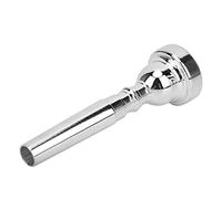 Jeffergarden Trumpet Mouthpiece, Silver Labor-Saving 7C Mouthpiece for Sound and Beginner Experience, Compatible with Bach Conn King Trumpets (Silver)