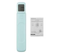 Jeffergarden Ukulele Chord Trainer LCD Screen 360 Degree Rotatable Metronome Function for Beginner Practice with Prompt Sound Portable Fingering Tool (Green)