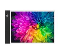 Jeffergarden Ultra-Thin Lightbox with Touch Switch, 3 Level Brightness for Design, Artists, Animation, Calligraphy, Sketching, Drawing