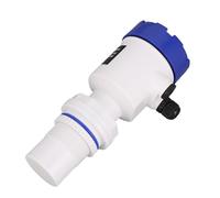 Jeffergarden Ultrasonic Liquid Level Sensor, ABS Material, Accurate Measurement, LED Display, 4 to 20mA Output for Water Treatment and Industrial Use