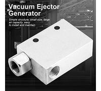 Jeffergarden Vacuum Generator CV-10HS, Pneumatic Fitting, High Air 46L/min, for Machinery and Equipment Applications