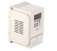 Jeffergarden Variable Frequency Drive 1.5KW VFD Speed Controller for 3 Phase Motor with PWM Control High Torque Low Noise Intelligent Protection for Factory Workshop Equipment