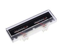 Jeffergarden VU Meter DB Meter Level Panel with White Backlight High Accuracy for Home Audio Car Audio Conversion