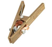 Jeffergarden Welding Earth Clamp, Brass A Shape Ground Welder Cable Clamp/Holder, Max Current 500A, Ideal for Various Welding Equipment (300A)