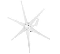 Jeffergarden Wind Turbines Kit Generator 400W 6 Vane/Wing Genertor with Controller, 12V 24V48V Small Power Supplies, High Temperature Materials, Low Noise (12V)