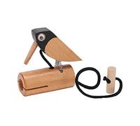 Jeffergarden Woodpecker Toy Beech Wood Bird Decor Sculpture for Kids Preschool Education