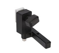 Jeffergarden Woodwork T Slot Miter, Woodwork T Slot Miter Chute Limit Chute Limiter Length Limit Woodworking Tracks Manual Tools for Standard Track (Square Handle)