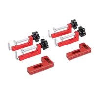 Jeffergarden Woodworking Corner Clamps 90 Degree, 2-Pack Aluminum Square with C Clamps