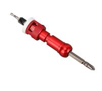Jeffergarden Woodworking Depth Stop Drill Set, 5PCS HSS M2 Countersink Drill Bit Set with Adjustable Depth Stop Collar, 82 Degree Carbide Tipped Pilot Screw Hole for Woodworkers