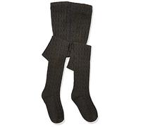 Jefferies Socks Girls 2-6X Cable Tight, Charcoal, 6-8 Years