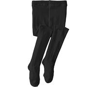 Jefferies Socks Girls' Seamless Organic Cotton Tights - black - 8-10 Years
