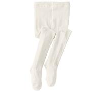 Jefferies Socks Girls' Seamless Organic Cotton Tights - off-white - 10-14 Years