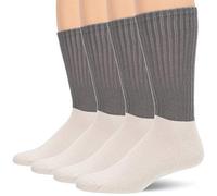 Jefferies Socks Men's Jefferies Military Acrylic Rib Combat Crew Boot Socks 4 Pack Casual, Green, 7.5-10.5 UK