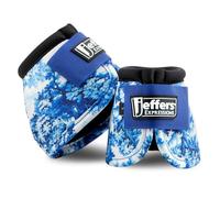 Jeffers Equine No Turn Bell Boots for Horses - Equestrian Toile, Medium | Shock Absorbing Hoof Protection | Secure Double Hook & Loop Closure, Perfect for Travel, Turnout, Training, & Riding - 1 Pair